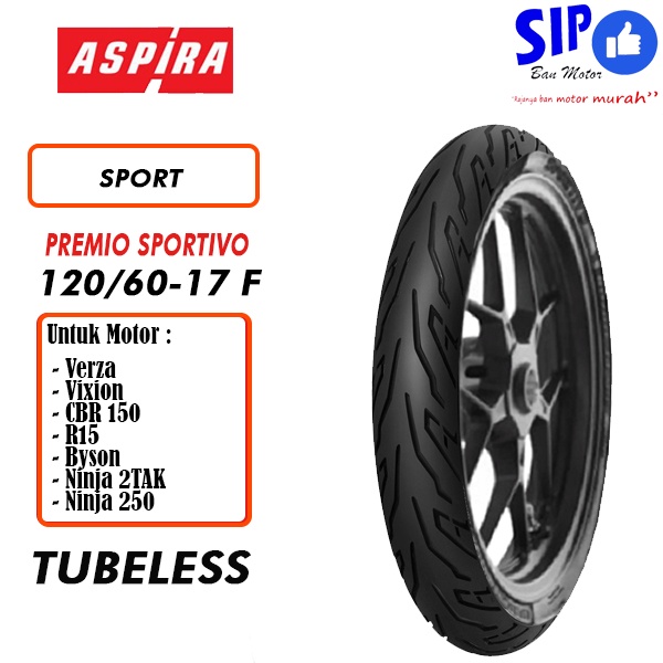 Ban motor Sport Aspira Premio Sportivo 120 60 17 F Tubeless