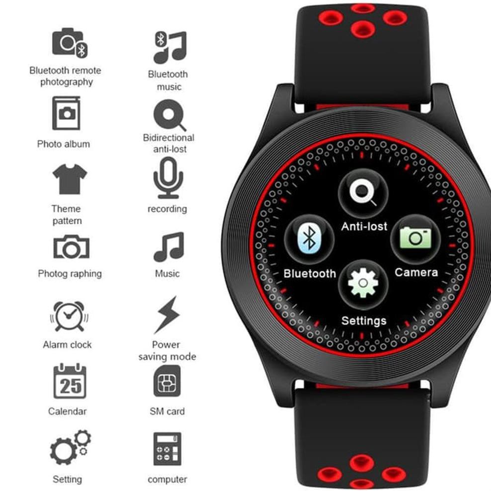 New Reales Promo Smartwatch Tf8 Android Sports Tf 8 Support Sim Card And Memory Card Terbaru