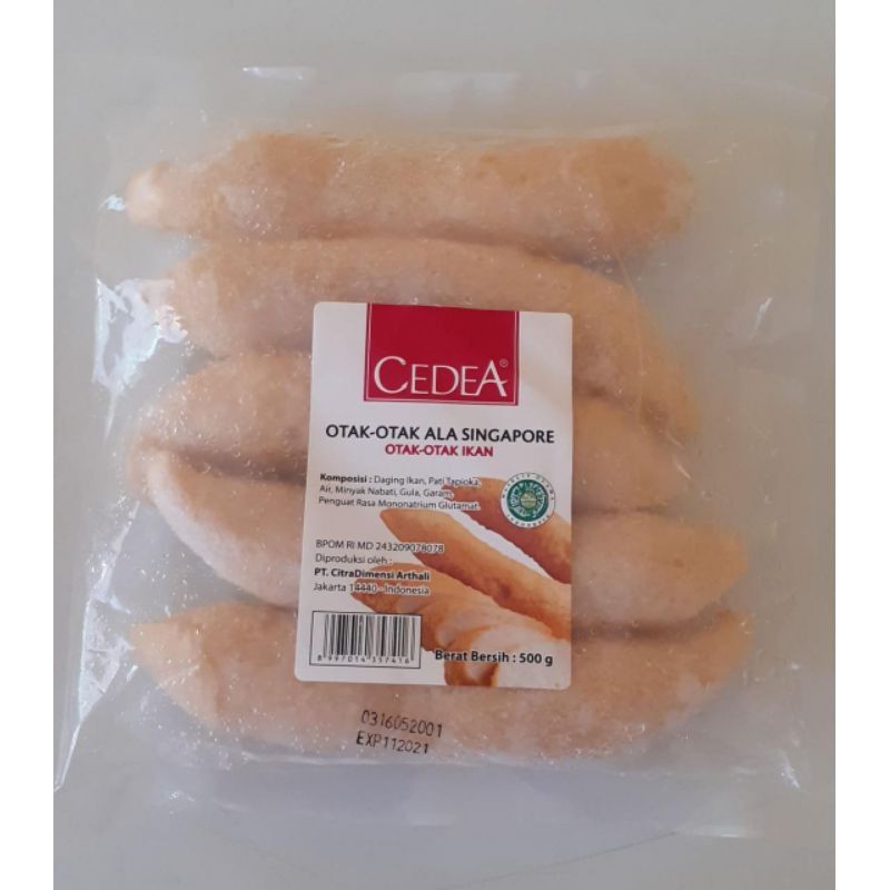 

CEDEA Otak-otak Singapore 500g