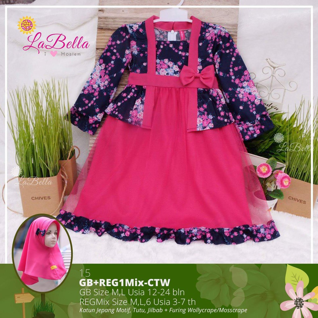 Gamis Bayi Labella/Gamis Anak Labella