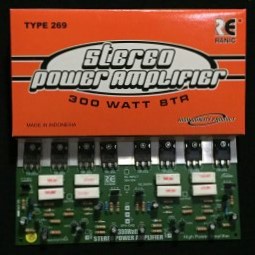 KIT POWER AMPLIFIER STEREO 300 WATT 8 TR