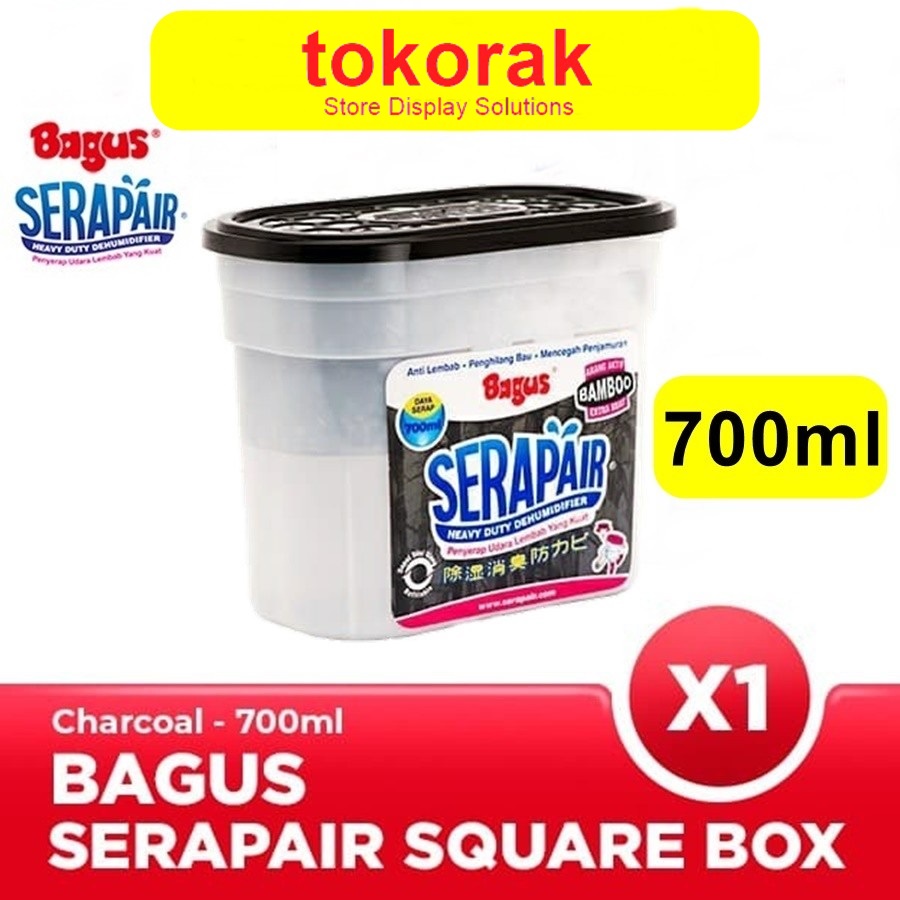 SERAPAIR BAGUS 700 ML CHARCOAL SERAP AIR ANTI LEMBAB PENGHILANG BAU JAMUR