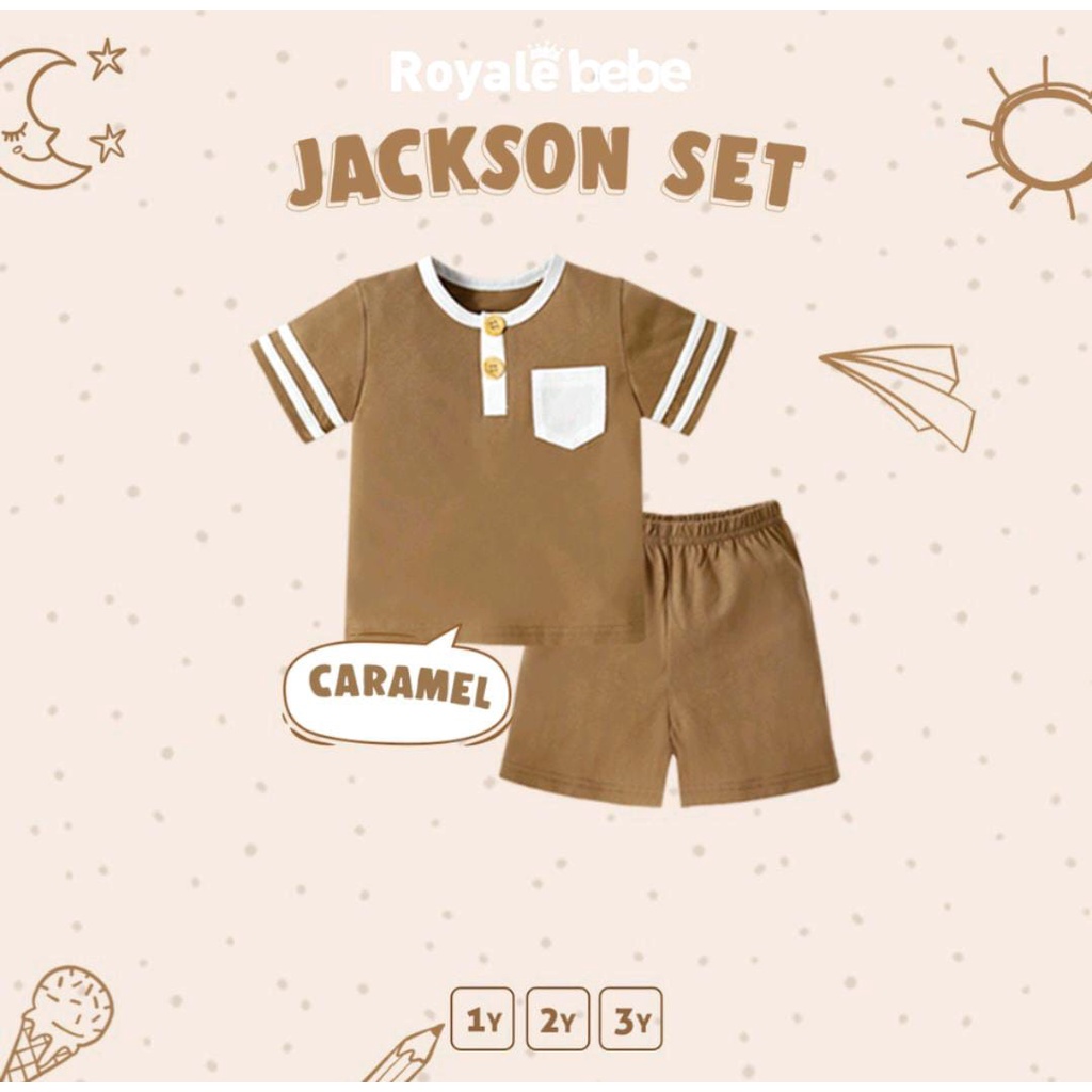 ROYALE BEBE JACKSON SET / SETELAN ANAK