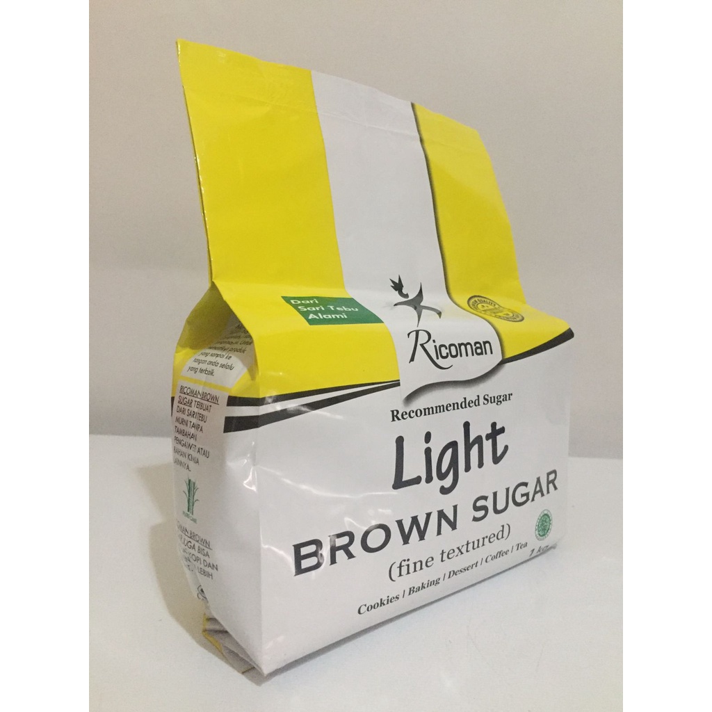 

ADY78 Ricoman Light Brown Sugar 1kg