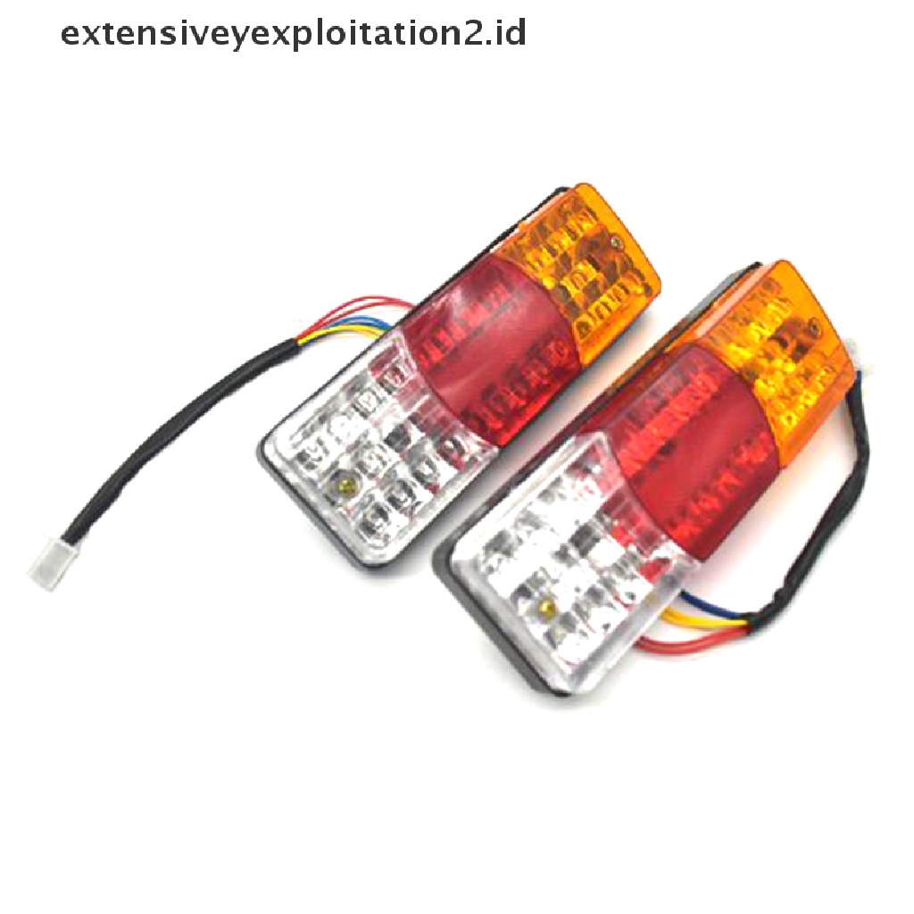 (Hotter) Lampu Sein Stop Motor Led 12v 3warna Waterproof