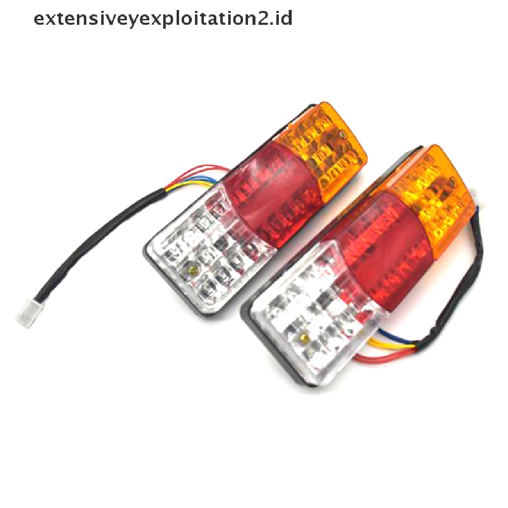 (Hotter) Lampu Sein Stop Motor Led 12v 3warna Waterproof