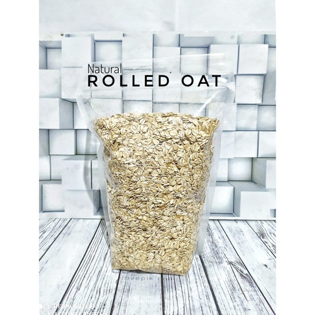 Rolled Oat 1Kg - Oven Roasted Oatmeal