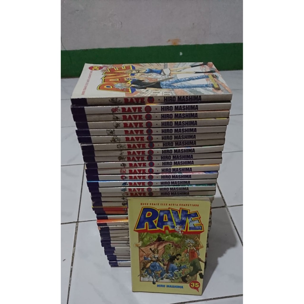 Komik Rave 1-35 tamat set 3