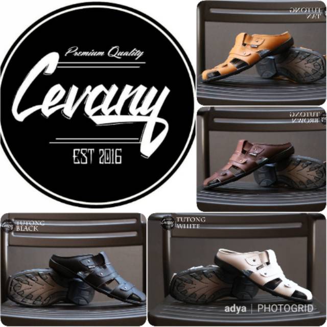 Sandal Kulit Pria CEVANY TUTONG