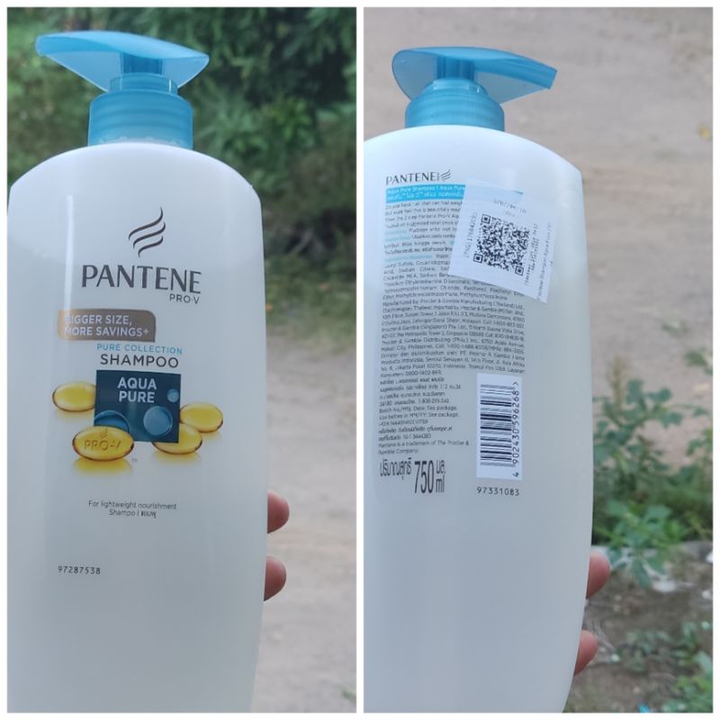 Pantene Shampoo Aqua Pure