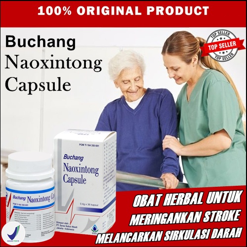 TERBARU buchang naoxintong capsule obat herbal cina untuk mengobati penyakit struk alami paling ampu