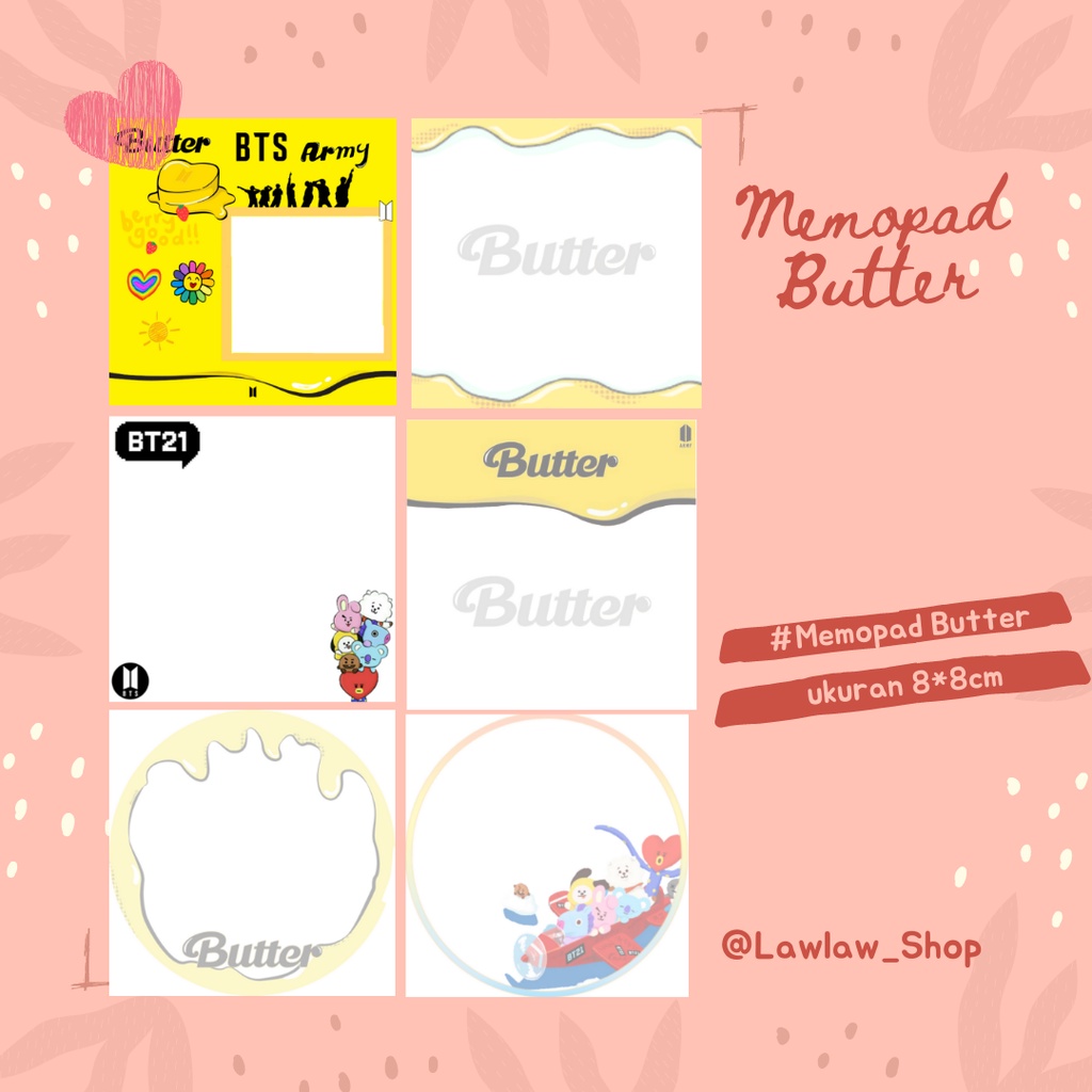 

MEMO PAD BUTTER VERSION