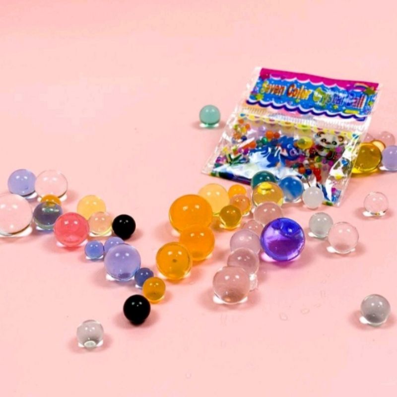 HYDROGEL WATER BEADS WATERBEAD ORBEEZ HIDROGEL MEDIA TANAM AIR