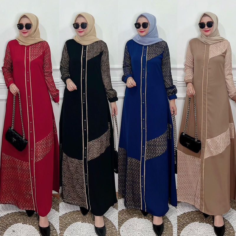 LABIBAH DRESS || GAMIS RIANTI.ID GAMIS RIANTI GAMIS NEWLUSY NEW LUSY MADINAH SAYOQ