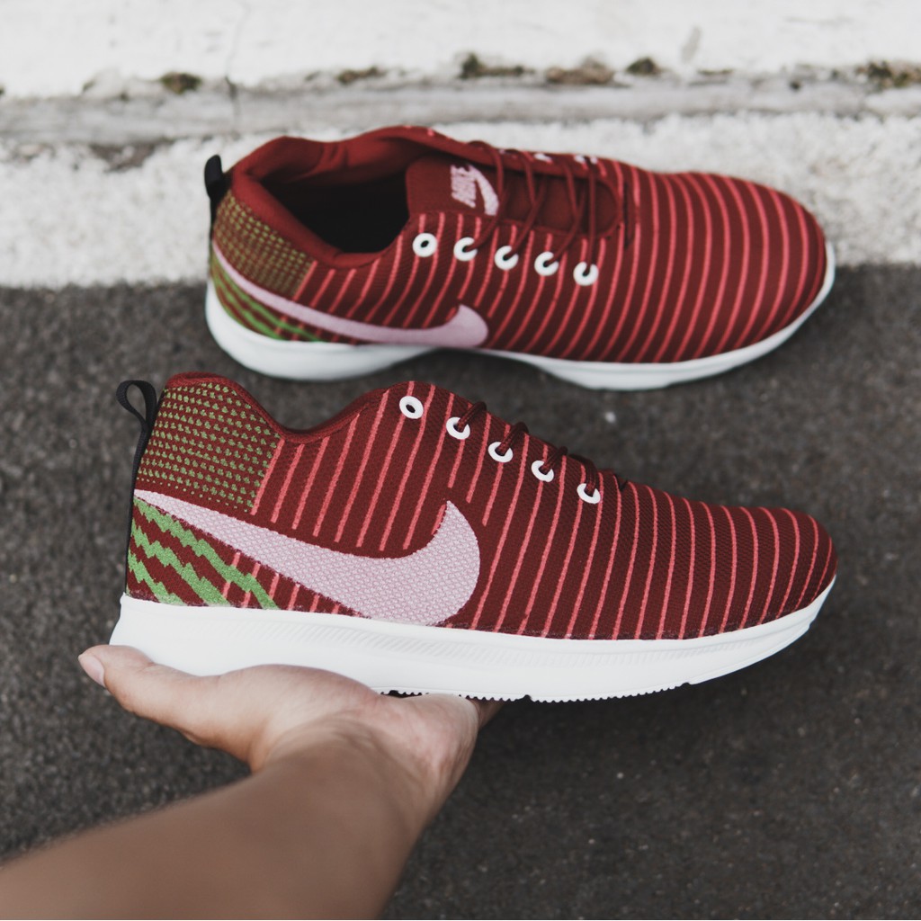 COD !! Sepatu Sport Running Nike Airmax V5 Maroon Sneakers Pria Olahraga Jogging Gym Outdoor Fitness