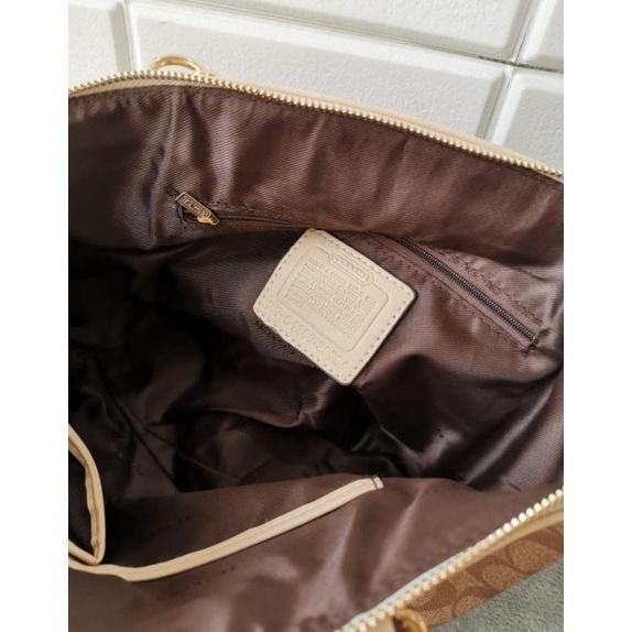 TAS SELEMPANG WANITA + DOMPET IMPORT COACH KELSEY TRH545463YU