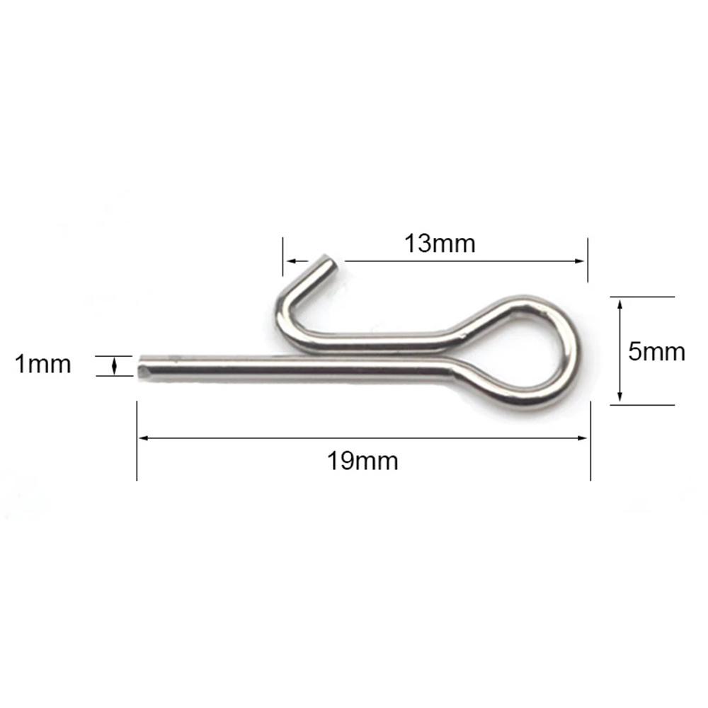 Agustina Umpan Lembut Menyengat Tahan Lama Konektor Pengait Jarum Penyambung Kail Tali Pancing Outdoor