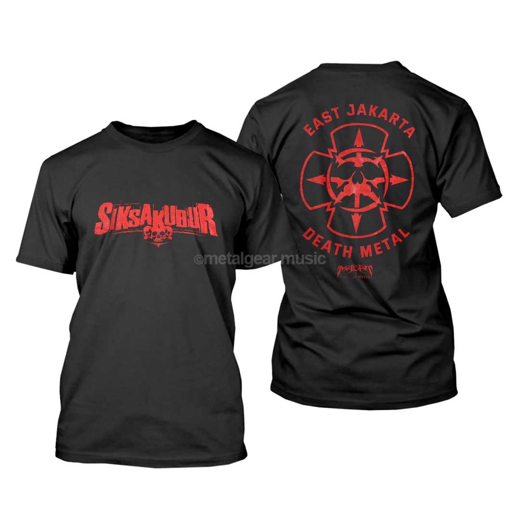 ORIGINAL  SIKSAKUBUR - EJ DEATH METAL TSHIRT