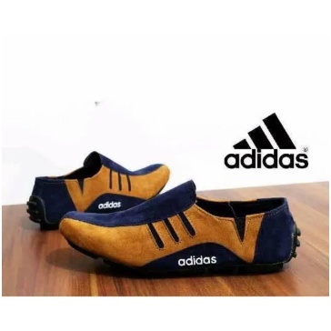 RECOMENDED !!! Sepatu Casual Slop Pria - Slip On Pria - Casual Santai - Formal Kerja - Casual - Adidas Neymar