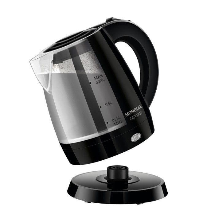 KETTLE BLACK ELECTRIC 1L BK710/CE-11 / TEKO PEMANAS / LISTRIK MONDIAL