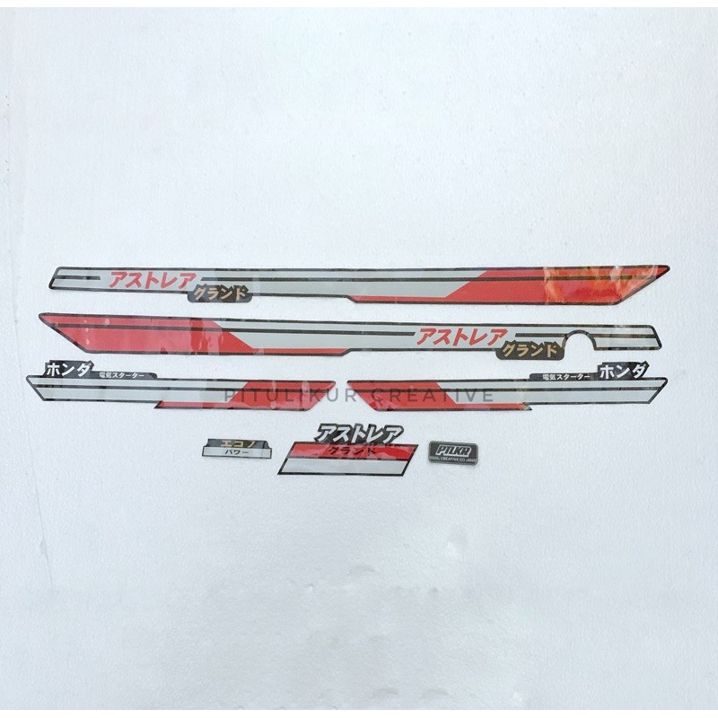 Striping Stiker Grand Bulus 91 Japan