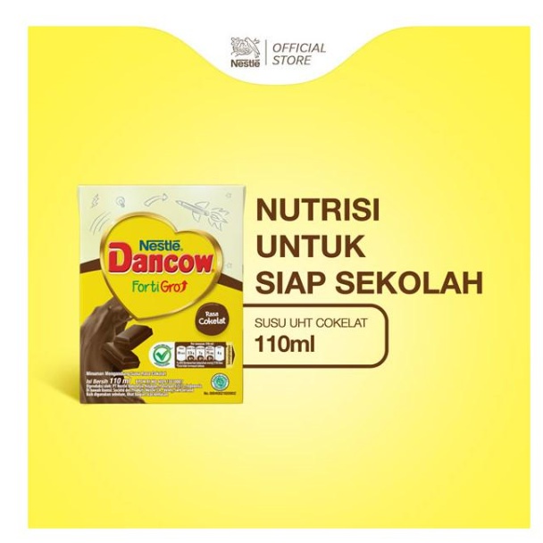

SUSU DANCOW FORTIGRO COKLAT 110ml 1,2,4,5,10 pcs