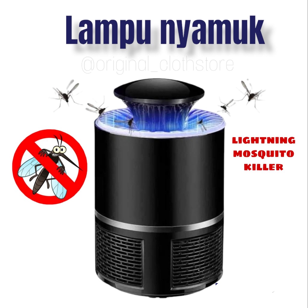 Perangkap Nyamuk Elektrik / Mosquito Catcher Trap Uv Light / LAMPU USIR NYAMUK/GRATIS ONGKIR+COD