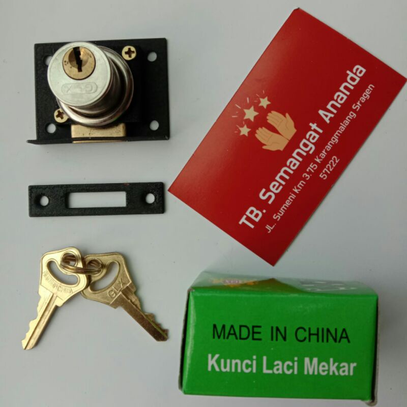 GLX Kunci lemari sleding