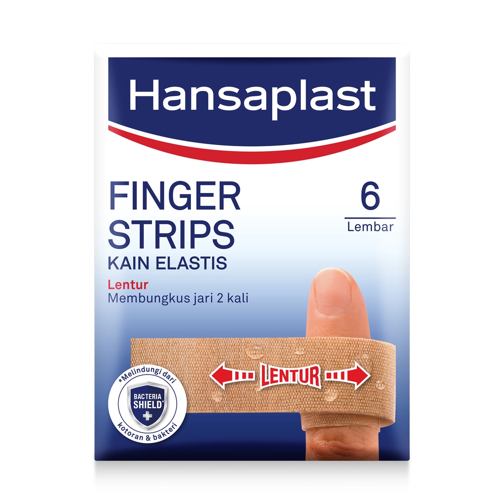 Hansaplast Finger Strips 6's - Best Value - Plester Pelindung Jari