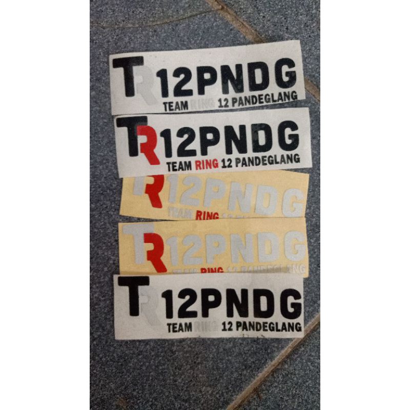 

stiker cuting teamR12pandeglang