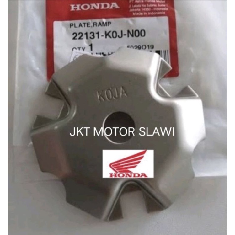 22131-K0J-N00 plat ramp plat rumah roller kancing honda genio kode part