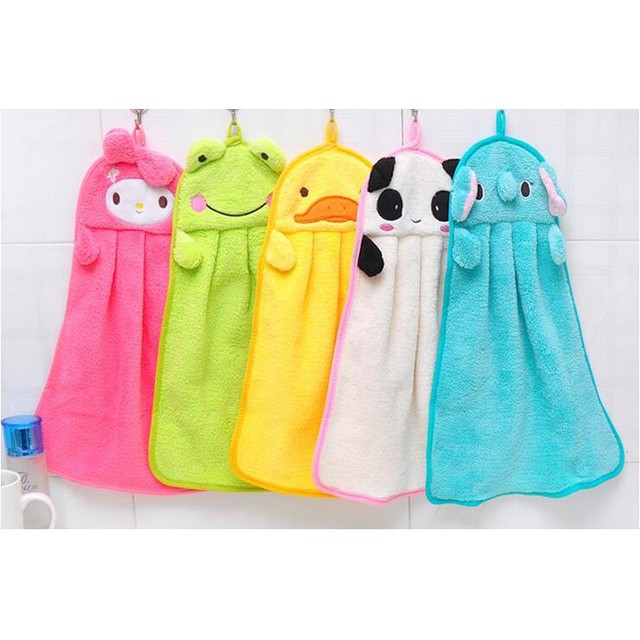 Hand Towel Motif Boneka /Animal / Lap tangan Lucu - Lap Tangan Microfiber Menyerap Air - Hand Towel - Lap Tangan dapur - Lap Tangan Chenil Serbaguna