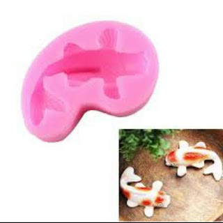 Cetakan Silikon Puding Coklat ikan koi