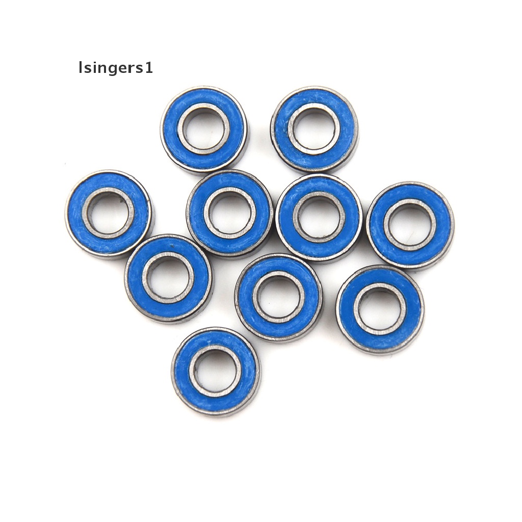 (lsingers1) 10pcs Bola Bearing Presisi Pengganti Ukuran 5116 5x11 X 4mm MR115-2RS