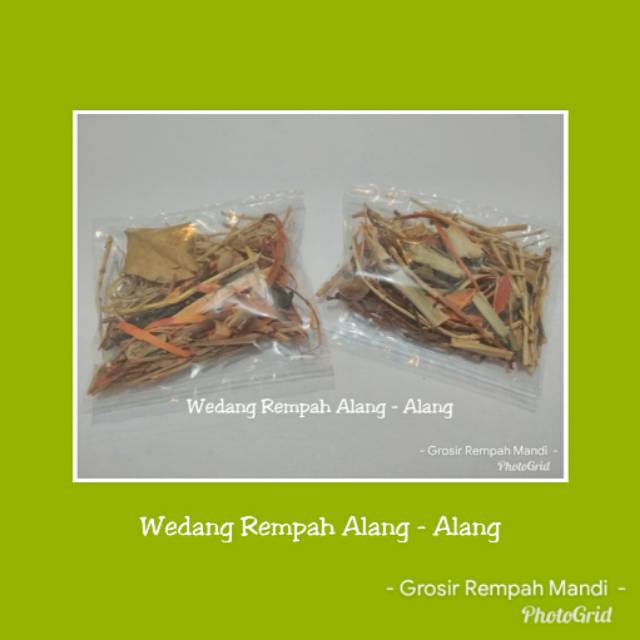 

1 Pack Isi 10 - Wedang Jahe Alang - Alang Rempah ( Wedang Uwuh Alang - Alang )