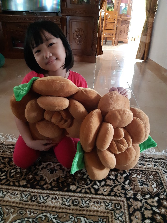 Bantal Sofa Motif Bunga Ukuran 40x40 Harga Per 1pcs Bantal