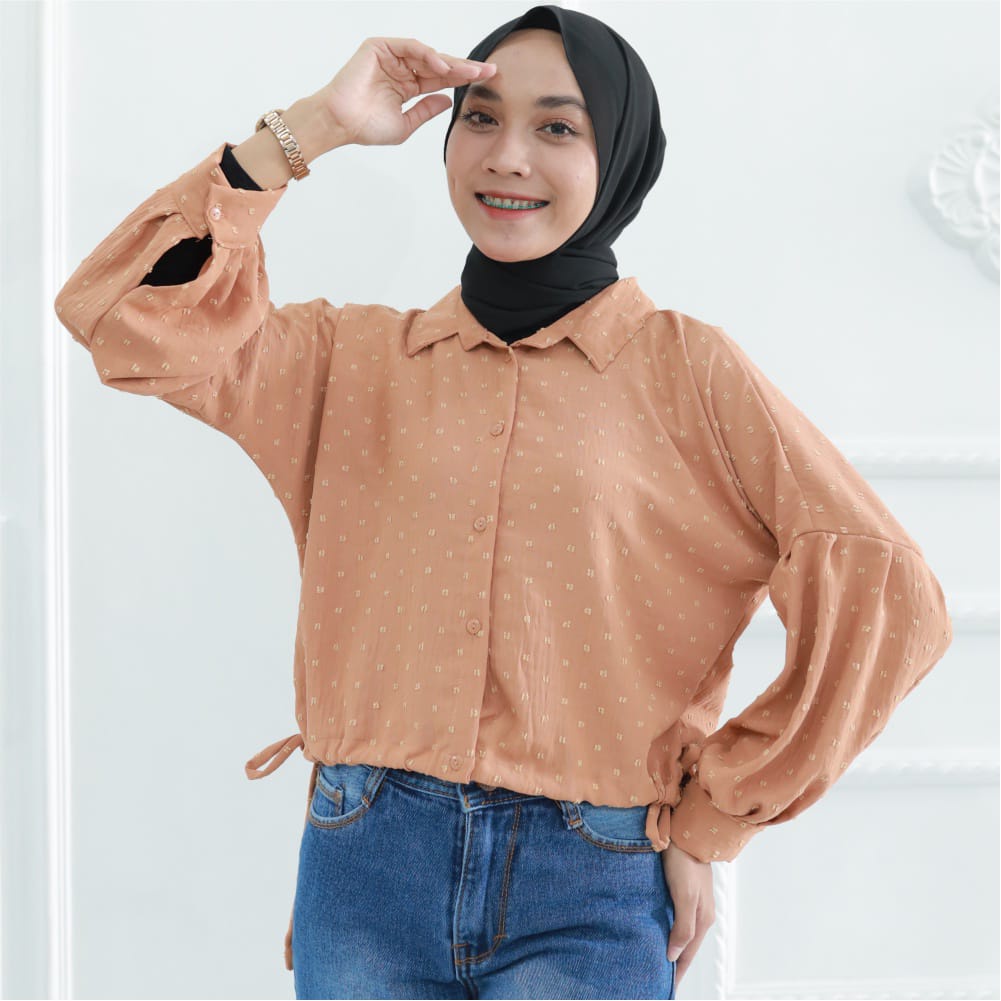 KIRANAOFFICIAL - ( COD ) NAYRA BLOUSE URAGIRI