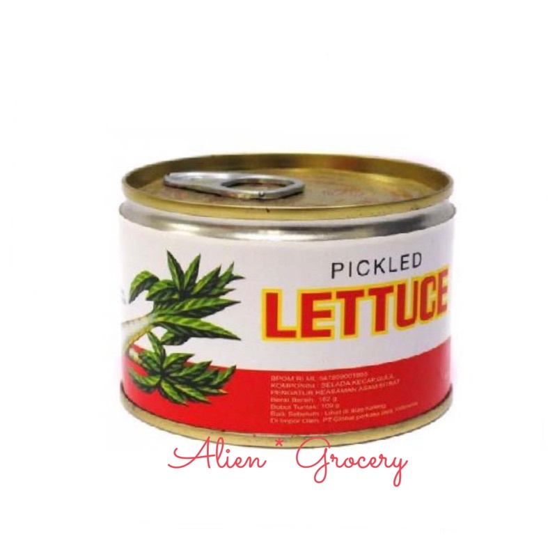 Caisim Kaleng Lettuce Pickled Acar Sawi 182gr