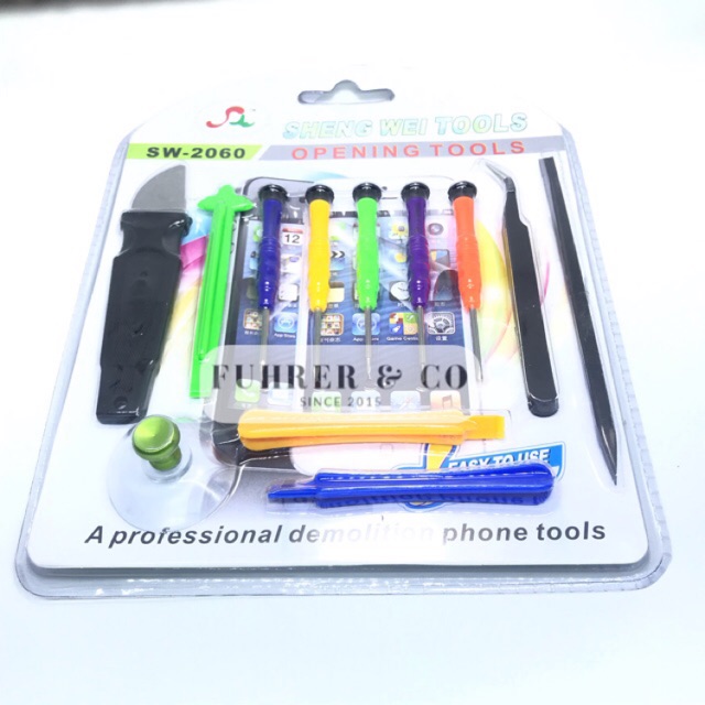 Tools Kit Obeng Smart Phone iP  Penarik LCD Karet Lengkap