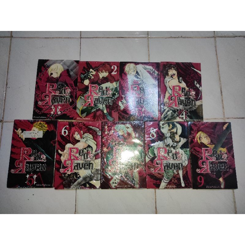 Buku Komik Red Raven