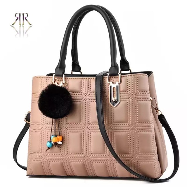 New Handbag Stylish ZYZY CHOCOLATE BAR Textured / Tas Selempang Terbaru Motif Jait Coklat Bar