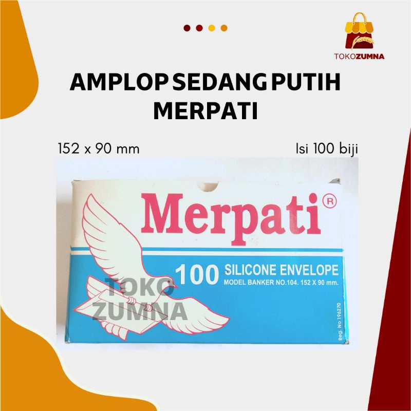 

Amplop Putih Sedang / Amplop Merpati / Amplop Putih Polos