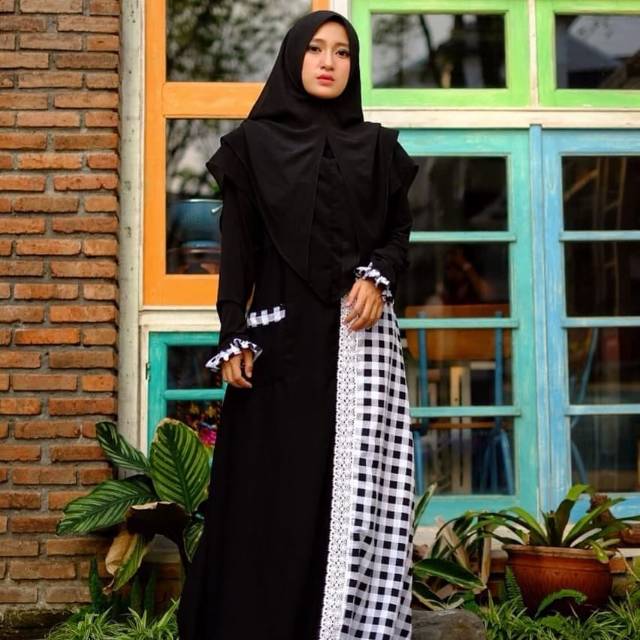 Gamis Annisa Tartan