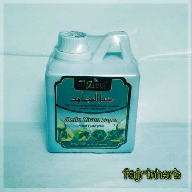 

Madu Mujahid Hitam Super 500gr
