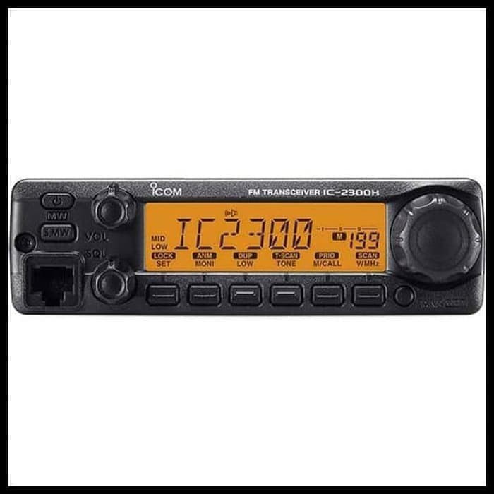 Icom IC-2300H Ori Baru Hand Mic HM-154 Non Keypad Garansi Resmi IC2300 2300
