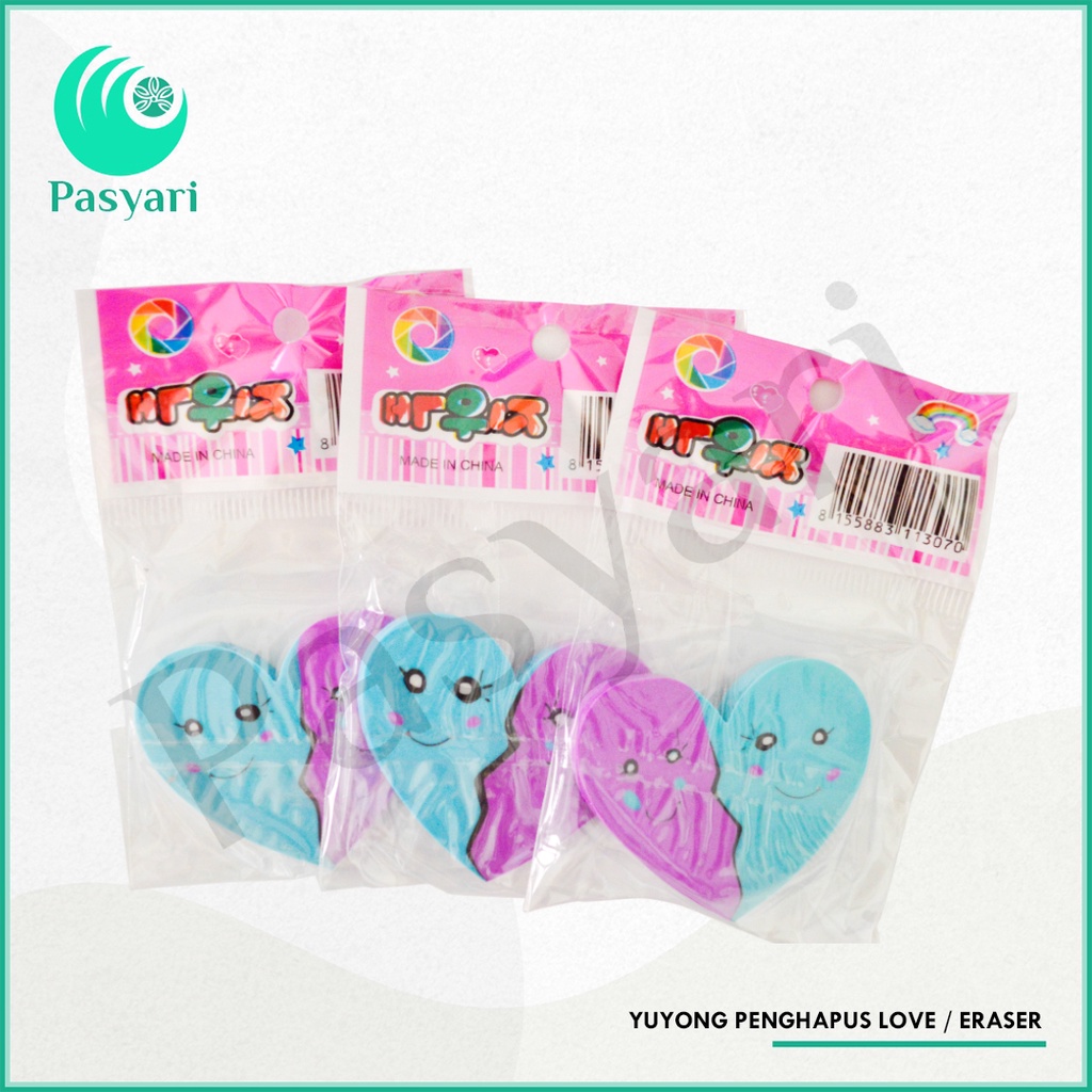 

Yuyong Penghapus Love/ Kuda / Eraser
