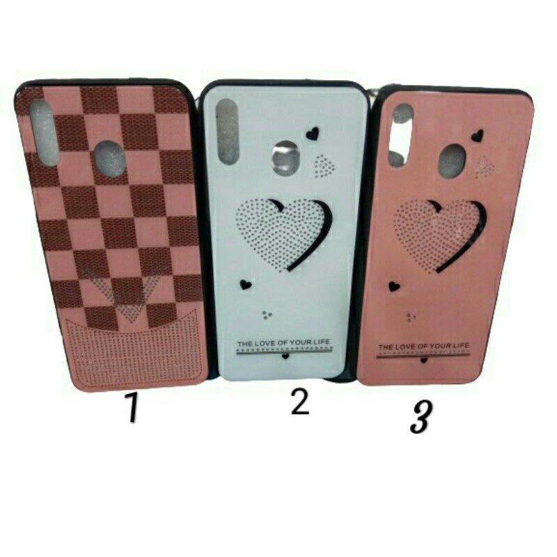 SAMSUNG M20 CASE FUZE GLASS KACA LOVE CASING SOFTCASE