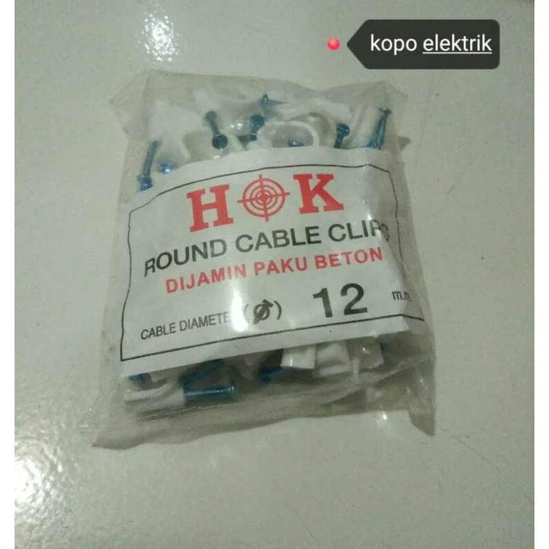 Klem Kabel Beton no 12 Yan Good Quality