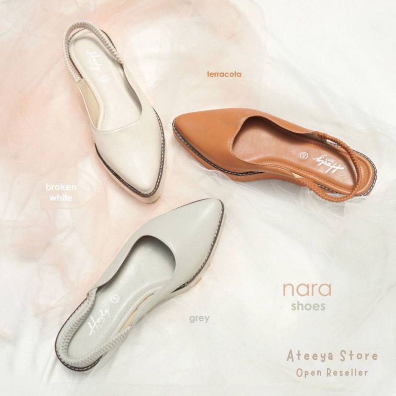 READY Nara Shoes by Hody Garansi Original Sepatu Wanita Terbaru Hody Feet Sepatu Hak Sepatu Wedges E