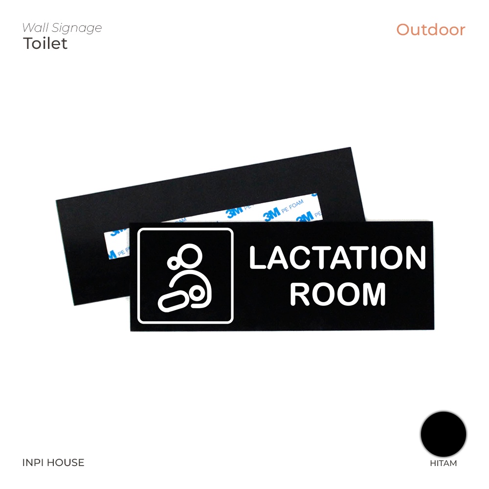 lactation room signage - papan tanda ruang laktasi - sign board akrilik - wall sign